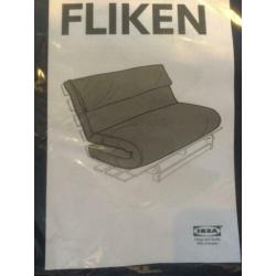 Twee nieuwe Ikea slaapbankhoezen Massum Flikken