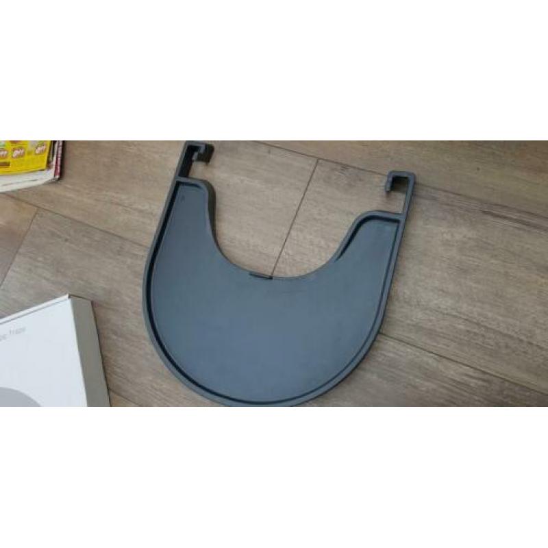 Stokke tripp trapp tray playtray blad grijs met doos