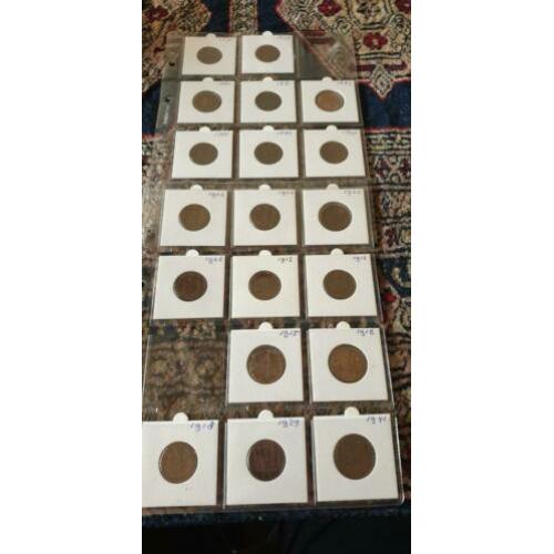 Lotje nederland 2.5 cent stukken en 1x1 cent 1876