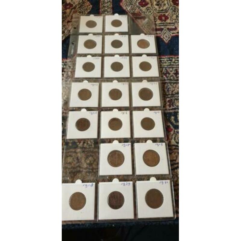 Lotje nederland 2.5 cent stukken en 1x1 cent 1876