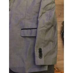 Heren colbert grijs