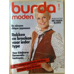 Burda vintage nr 1-2-5-6-11/1982