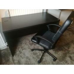 Bureau + bureaustoel