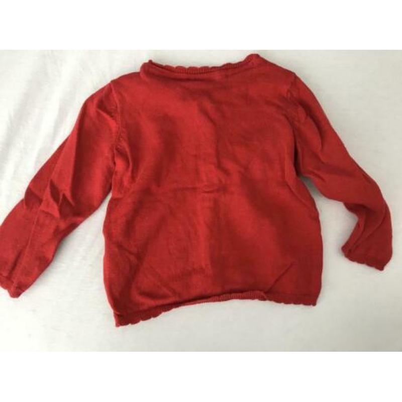 Meisjes vestjes maat 80