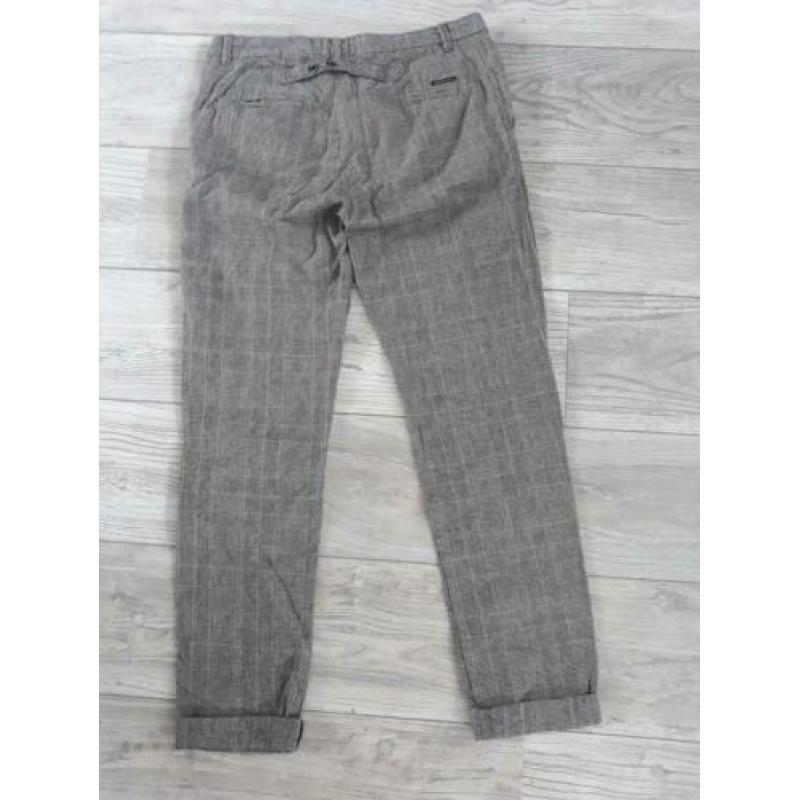 Geruite Maison Scotch broek maat 28/32 Dames maat 38