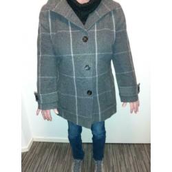 Wollen winterjas maat 42