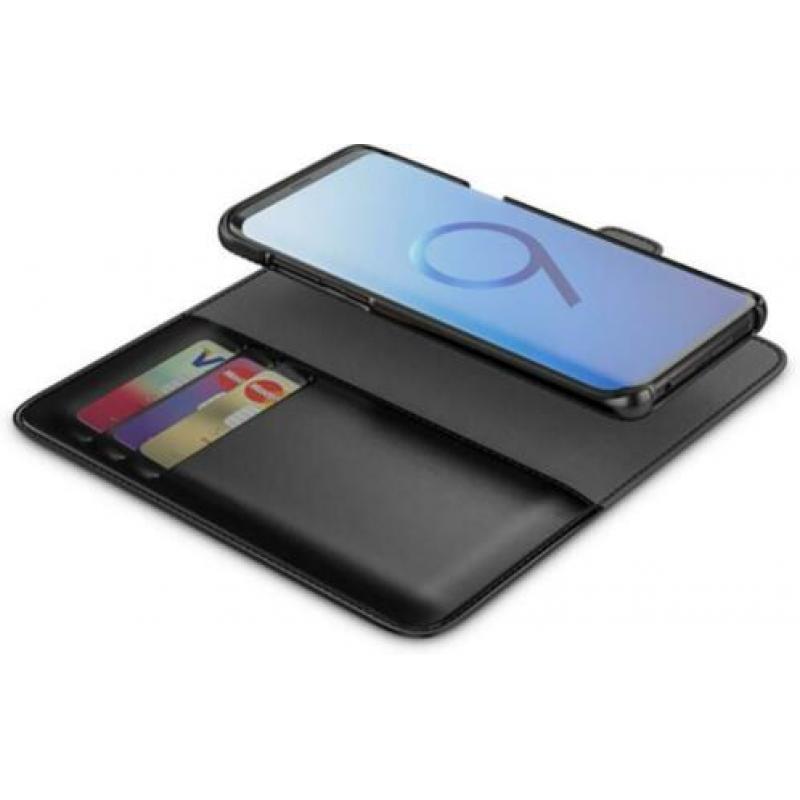 Samsung Galaxy S9+ Hoesje - 2 in 1 Wallet Case zwart