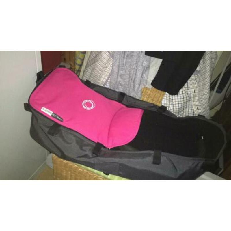 Bugaboo fuchsia/roze met maxi Cosi