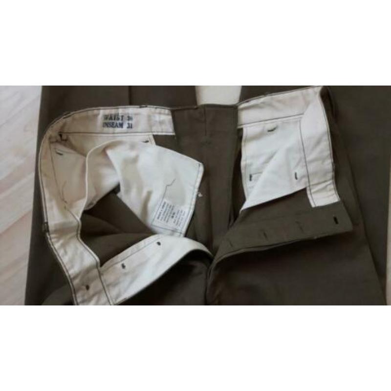 WW2 US, kleding, broek apr. '42 W36 x L31