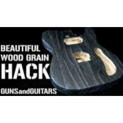 Gitaar body makkelijk verven met Stain en Wax