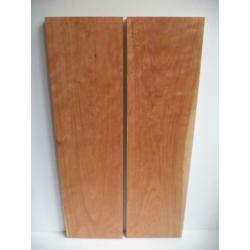 breed massief kersen hout tafelblad wandplank schap 3 cm dik
