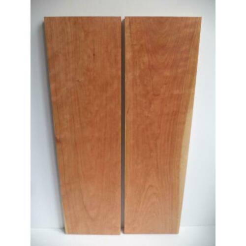 breed massief kersen hout tafelblad wandplank schap 3 cm dik