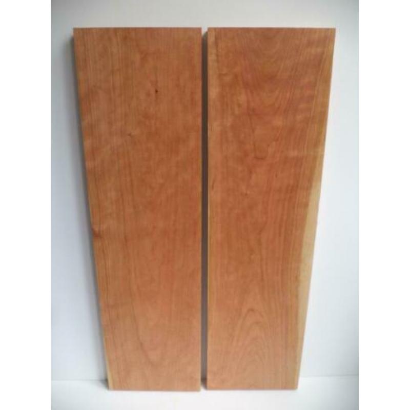 breed massief kersen hout tafelblad wandplank schap 3 cm dik
