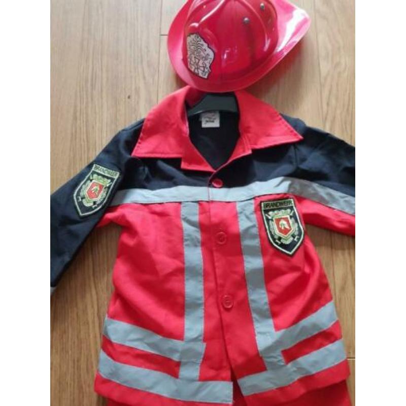 Brandweerman pak maat 116 en 140