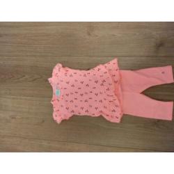 Meisjes kleding feetje/ noppies