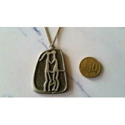 Vintage modernistische ketting, Bent Blomqvist design.
