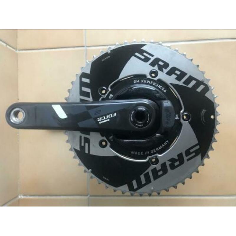 Crank met powermeter spider
