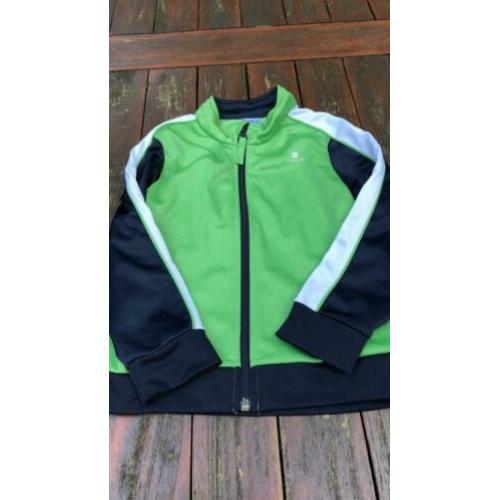 Decathlon groen trainingsjack maat 98 104 ZGAN