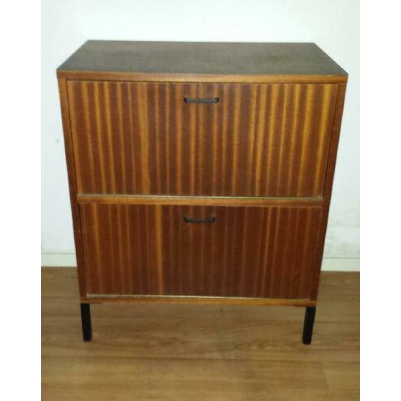 Vintage jaren 60 Simpla Lux teak kastje dressoir no retro