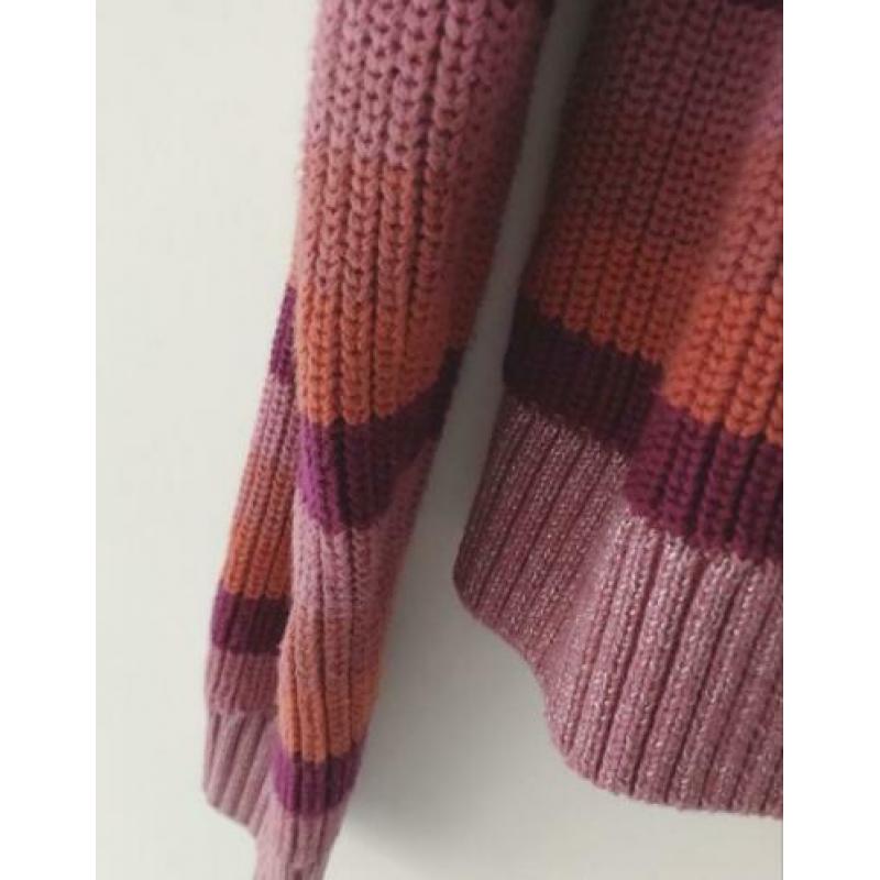& other stories trui roze streep M