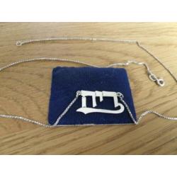 naamketting goud en zilver