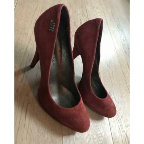 Miss sixty velvet pumps rood maat 41 en 37