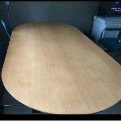 Eettafel vergader tafel