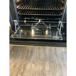 Prachtig Boretti antraciet met messing beslag 120 cm