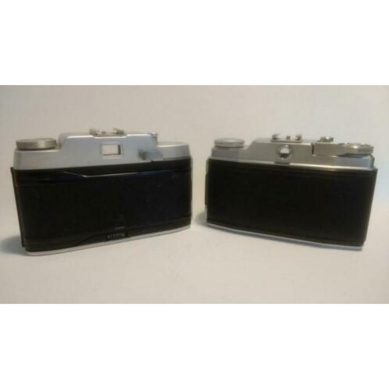 2x Agfa Silette with 45mm f2.8 Lens and 45mm f3.5 camera
