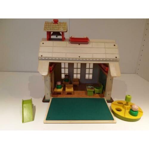 Ficher Price speelschooltje, vintage