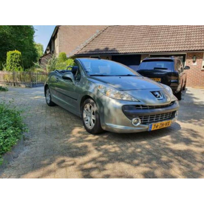 Peugeot 207 1.6 HDIF CC 2008 LEER, Stoelverwarming, CABRIO