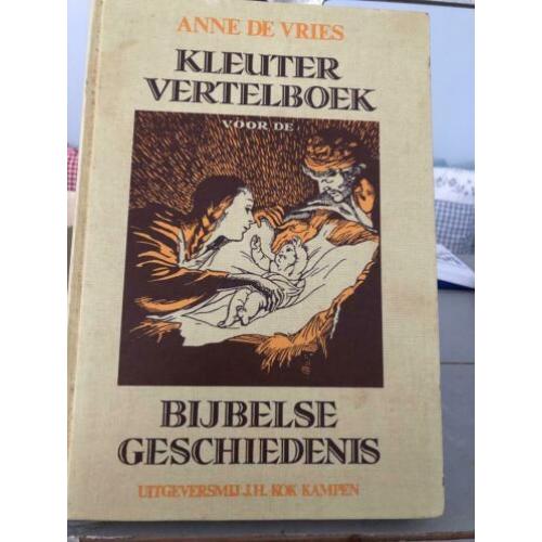 Oude kinderbijbel door Anne de Vries