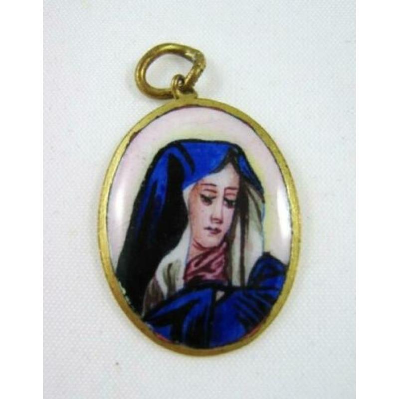 Prachtig hangertje met Madonna / Maria (6917-10)