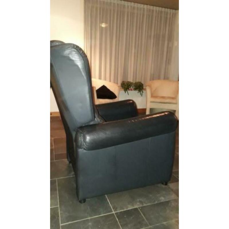 relax stoel geheel leder