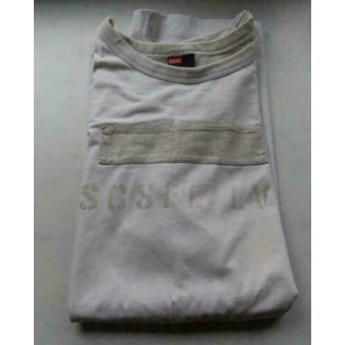 Diesel beige t-shirt maat L