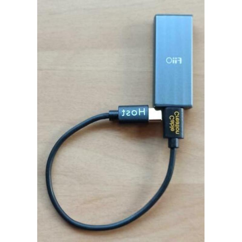 FiiO k1 Dac met otg kabel