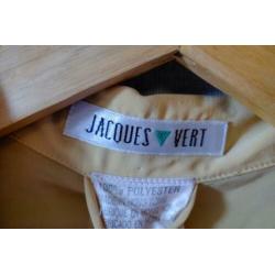 Gele Vintage Jas - maat 40 - made in Hong Kong