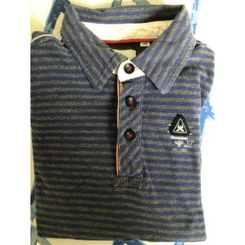 Gaastra trui blauw/grijs:rood
