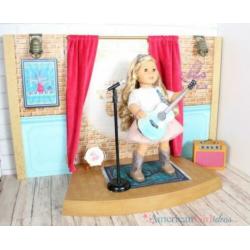 american girl doll Tenney's Music Stage nieuw