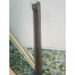 Zgan verticale radiator plat vlak wit vasco