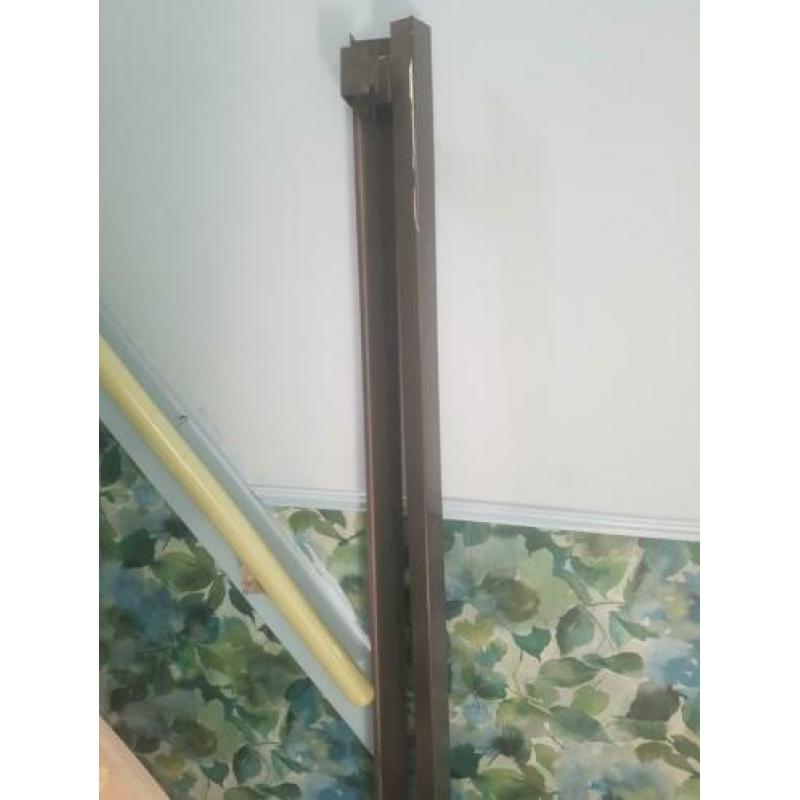 Zgan verticale radiator plat vlak wit vasco