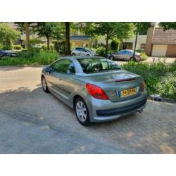 Peugeot 207 1.6 HDIF CC 2008 LEER, Stoelverwarming, CABRIO