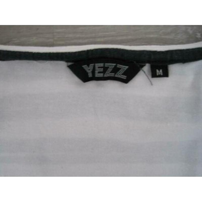 YEZZ Blauw wit gestreept tanktop, mt M