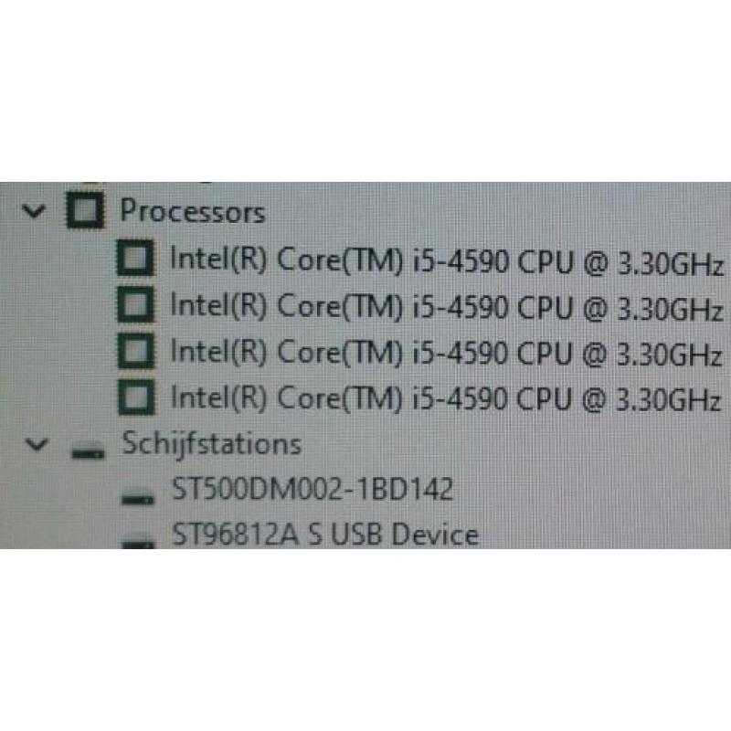 Dell Optiplex i5-4590 4e generatie complete desktops!