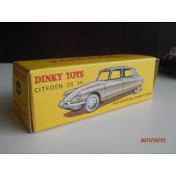 dinky toys citroën DS19 24cp editie atlas 2de exemplaar