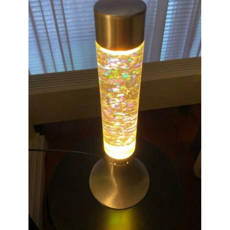 Lava lamp - 38cm - metaal en glas - elektrisch - kinderkamer