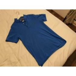 TOMMY HILFIGER Polo T Shirt Blauw z.g.a.n !! 15 EURO !!