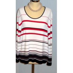 BASLER luxe elegante trui - blouse 44 46 L XL