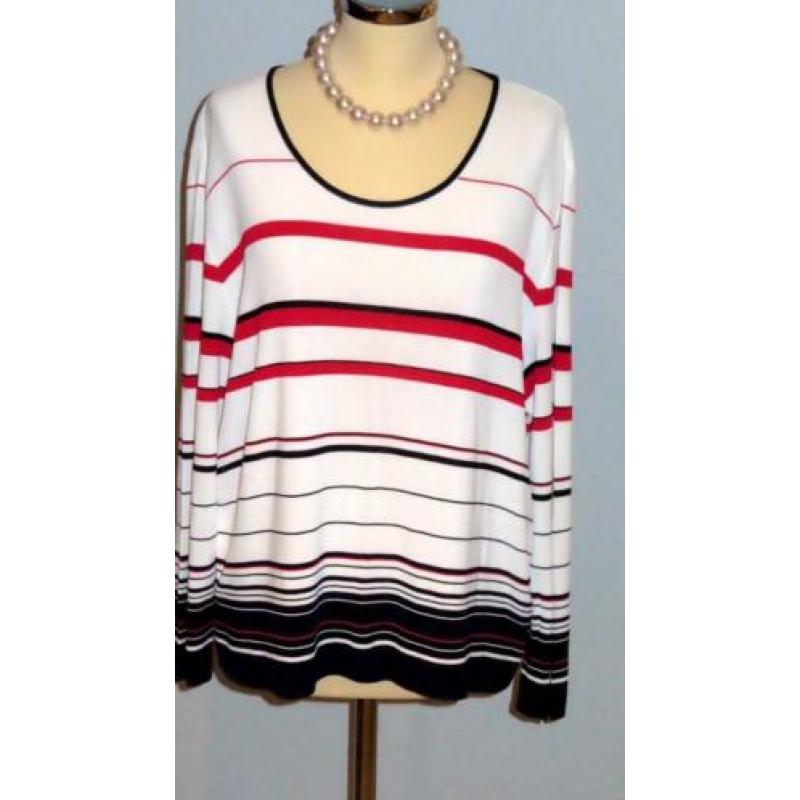 BASLER luxe elegante trui - blouse 44 46 L XL