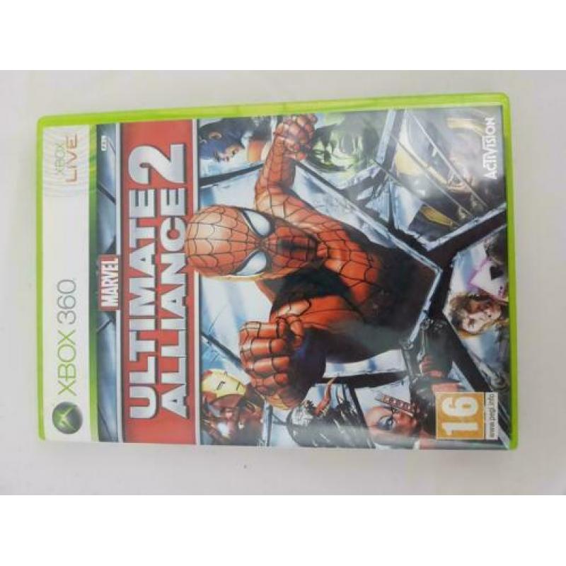 Marvel Ultimate alliance 1 en 2 compleet xbox 360